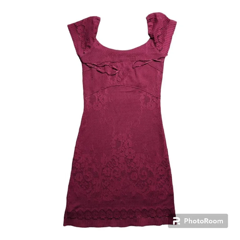 Free People Stretch Lace Bodycon Dress